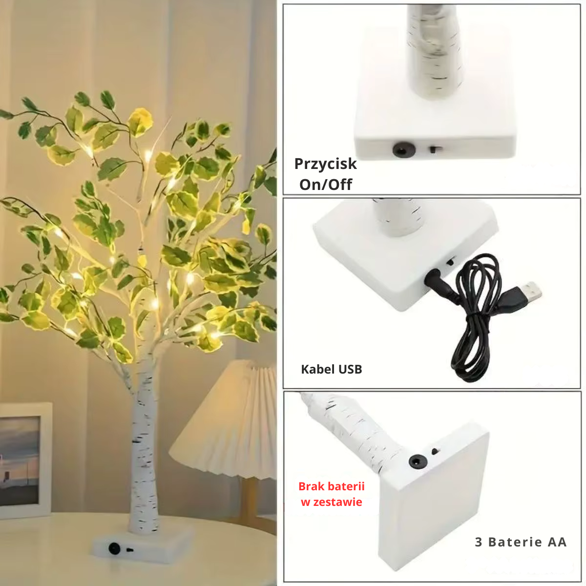 Lampa GlowTree Birch™